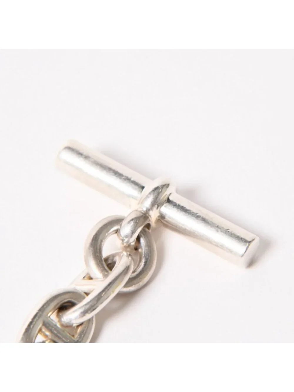 Hermes Chaine D'ancre MM Bracelet 15 Links 925 Sterling Silver